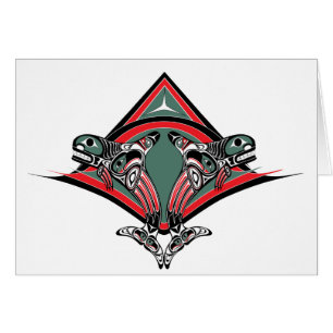 Tlingit Killer Whale & Eagle