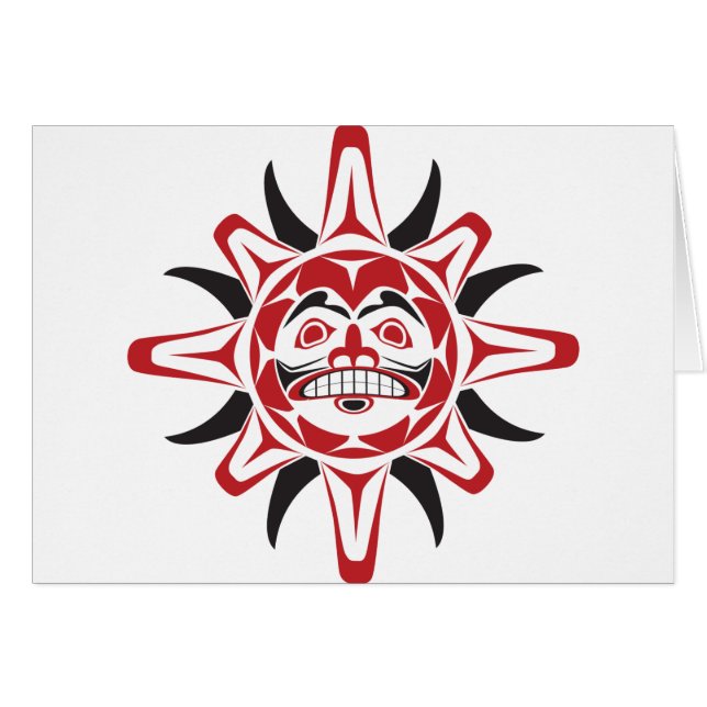 Tlingit Sun (Front Horizontal)