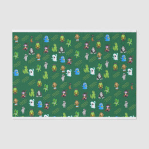 TLM: Green Christmas Tissue Paper