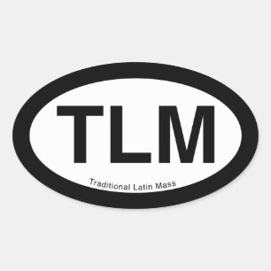 TLM Sticker (Traditional Latin Mass)