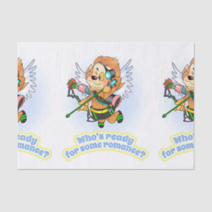 TLM: Willie the Wolf Cupid Tissue Paper
