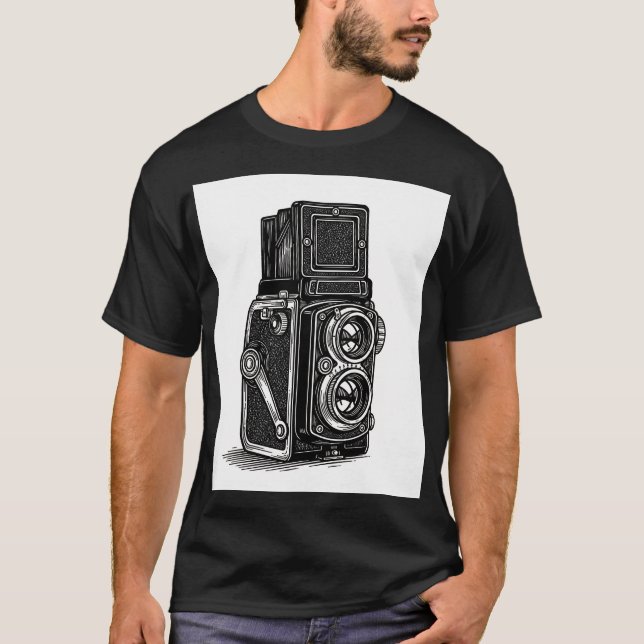 TLR camera t-shirt (Front)
