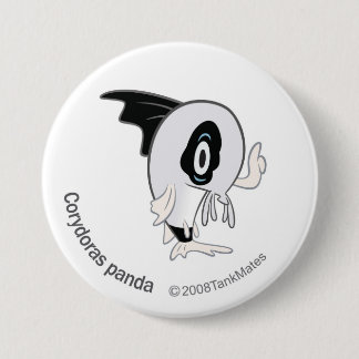 TM-07-Corydoras panda 7.5 Cm Round Badge