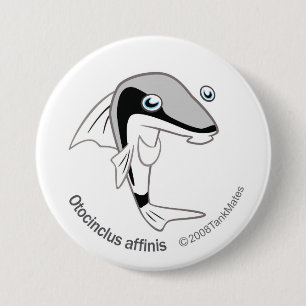 TM-15-Otacinclus affinis 7.5 Cm Round Badge