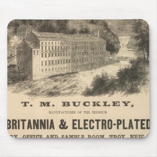 TM Buckley Mouse Mat (Front)