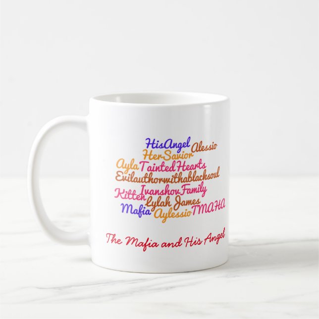 TMAHA wordle mug (Left)
