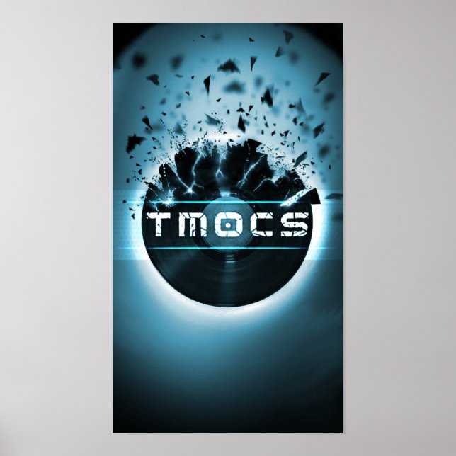 TMOCS DJ Logo Poster (Front)