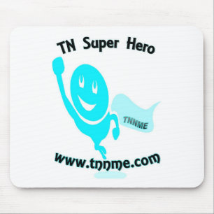 TN Super Hero mouse pad. Mat