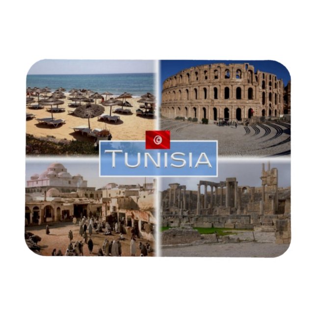 TN Tunisia - Magnet (Horizontal)