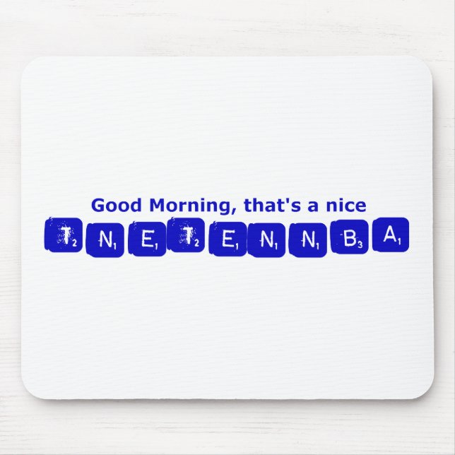 TNETENNBA - Good Morning Mouse Mat (Front)