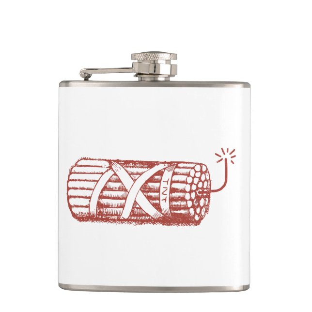 TNT HIP FLASK (Front)