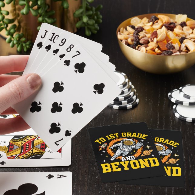 to 1st Grade and Beyond Astronaut Student Playing Cards (In Situ)