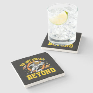 to 1st Grade and Beyond Astronaut Student Stone Coaster