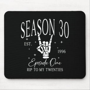 To 30th 1996 Rip 20s Death Mouse Mat