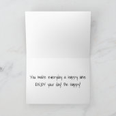 ****TO A GREAT GUY*** HAVE A HAPPY BIRTHDAY CARD (Inside)