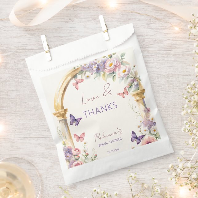 To a lifetime of butterflies spring bridal shower favour bags (Clipped)