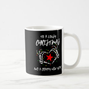 To A Lousy Christmas And A Crappy New Year (anti X Coffee Mug