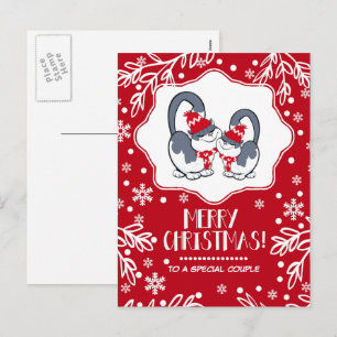 To a Special Couple at Christmas Postcards