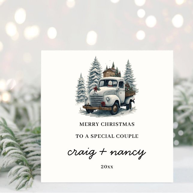 To A Special Couple Christmas Card (Creator Uploaded)
