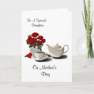 To a Special Daughter "on Mother's Day" Card