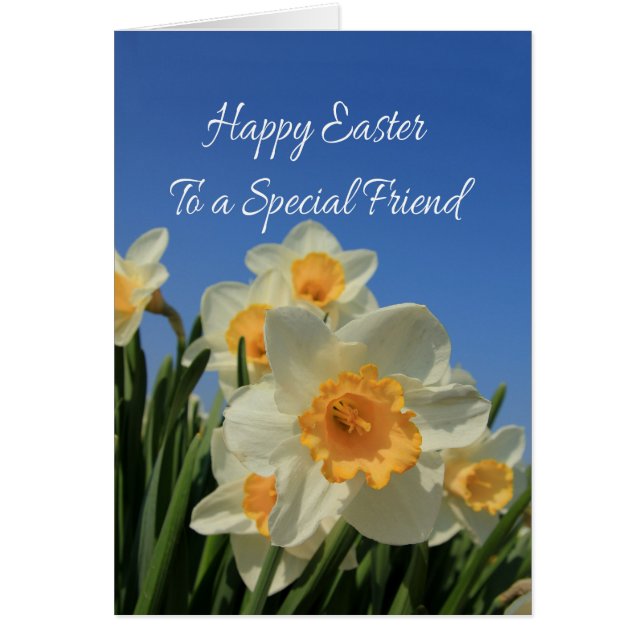 To a Special Friend Happy Easter (Front)