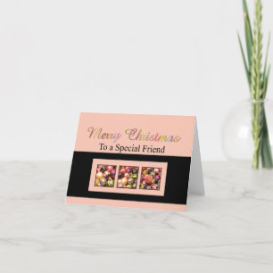 To a Special Friend Merry Christmas card