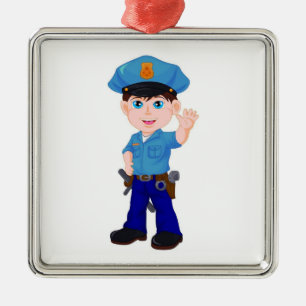 **TO A SPECIAL POLICEMAN** CHRISTMAS ORNAMENT