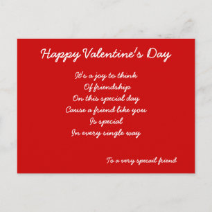 To a very specail friend-valentine's cards
