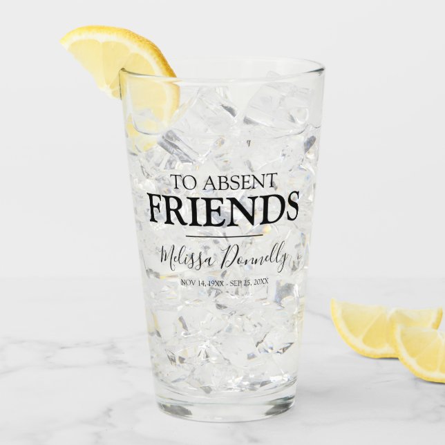 A Toast to Absent Frends by Randy Eberle