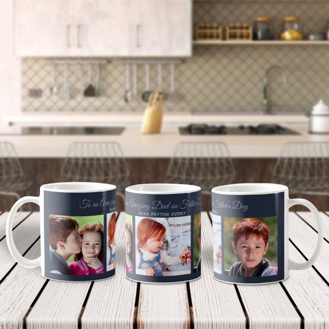 To an Amazing Dad on Father’s Day Photo Coffee Mug (Creator Uploaded)