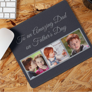 To an Amazing Dad on Father’s Day Photo Mouse Mat