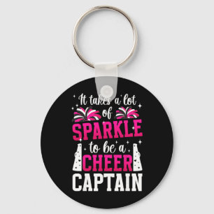 To Be A Cheer Captain Cheerleader Captain Key Ring