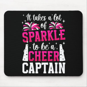 To Be A Cheer Captain Cheerleader Captain Mouse Mat