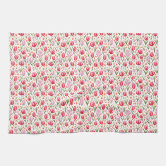 To Be A Flower, You Must Endure The Rain Tea Towel