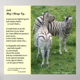 To be a Good Friend... Poster