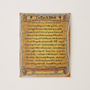 To Be A Witch Pagan Puzzle