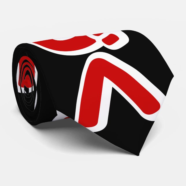 To Be Continued つづく Japanese Katakana Language Tie (Rolled)