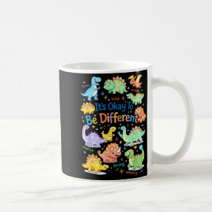 To be different autism awareness dinosaur t-rexTo Coffee Mug