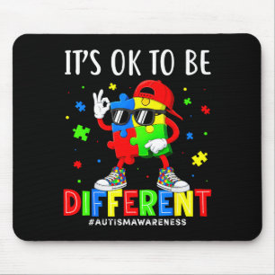 To be different puzzle for mum dad teachers autism mouse mat