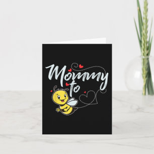 To Be Mummy To Bee New Mummy 2024 Mothers Day Preg Card