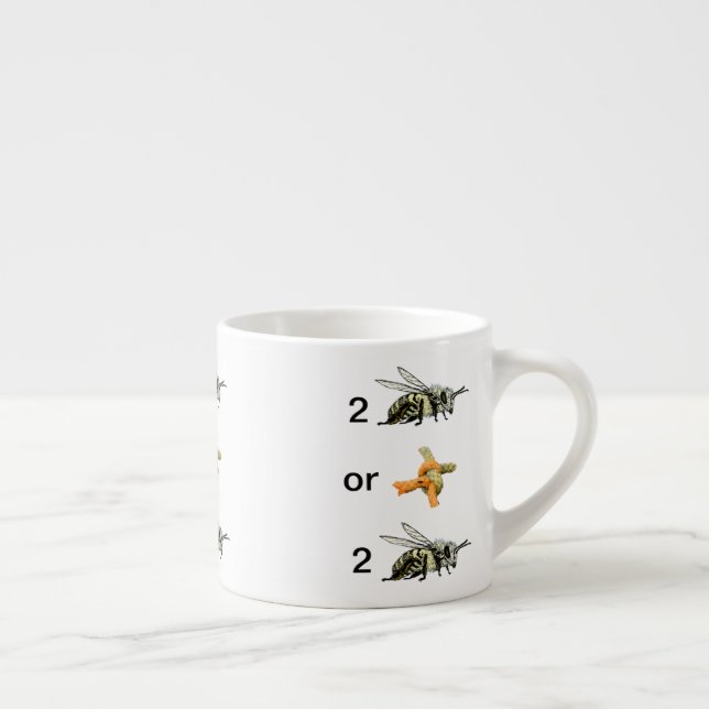 To be or not to be espresso cup (Right)