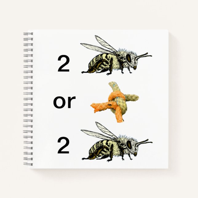 To be or not to be notebook (Front)