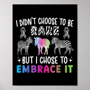 To Be Rare Disease Awareness Rare Disease Warrior Poster