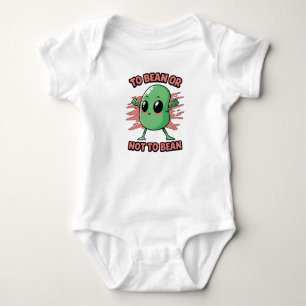 To bean or not to bean baby bodysuit