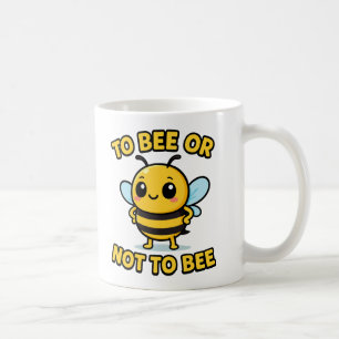 To bee or not to bee coffee mug