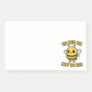 To bee or not to bee post-it notes