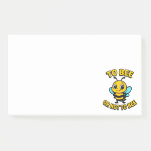 To bee or not to bee post-it notes