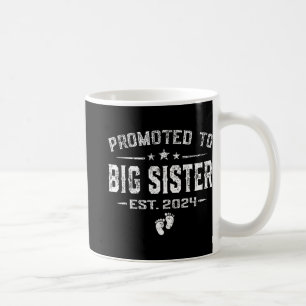 To Big Sister 2024 Mothers Day First Time New Mum Coffee Mug