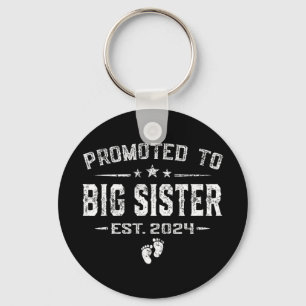 To Big Sister 2024 Mothers Day First Time New Mum  Key Ring
