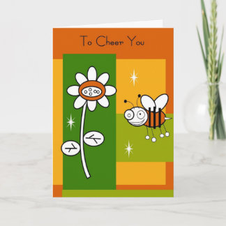 "To Cheer You" Encouragement Card